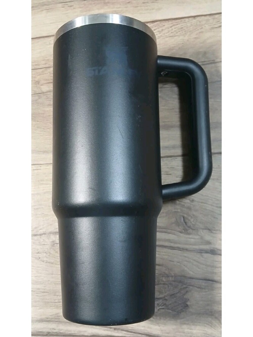 Stanley 30 oz Black Stainless Steel Cup Black No Lid Used Clean Condition